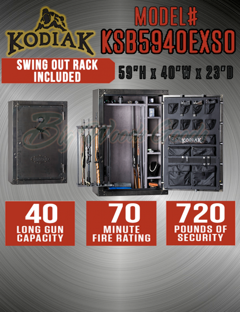 Northwest Farm Supply Prosser - Kodiak Swing Out Gun Safe $699.99, spoil  your significant other with this Valentine's Day gift! How great is this  gun safe? Well, it has- A full 40