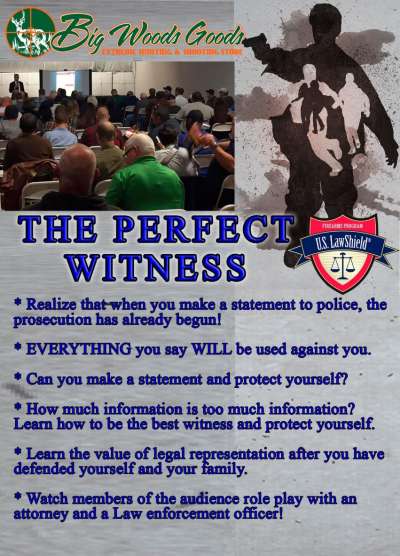 The Perfect Witness Seminar