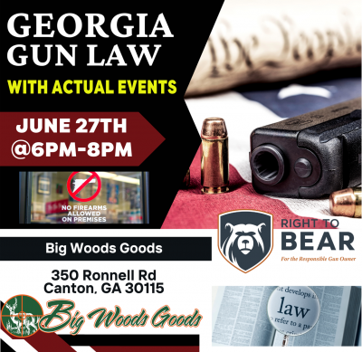 Gun Law Seminar: Georgia Gun Law